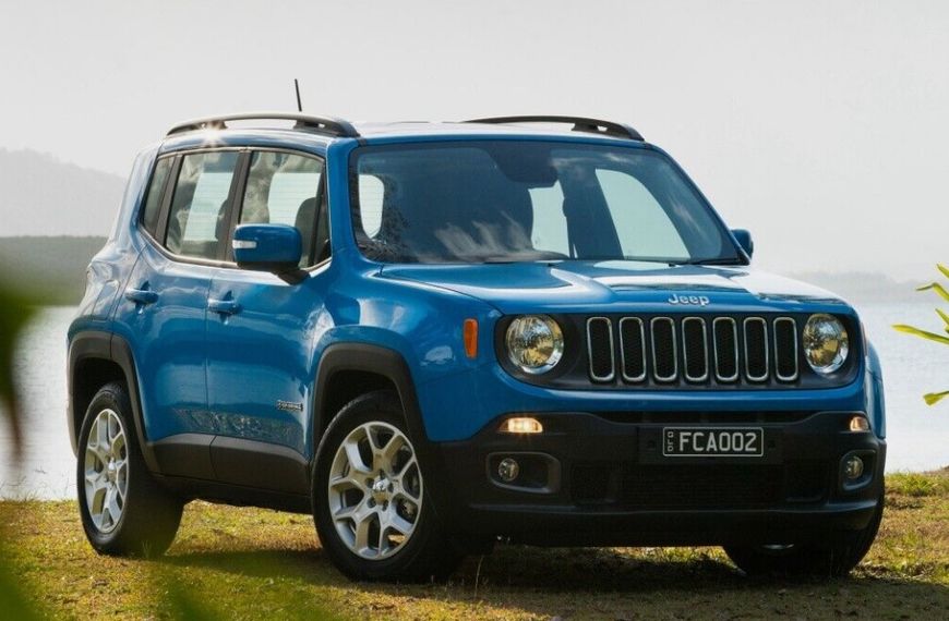 Рейлінги Jeep Renegate 2016- чорні H-16JR-R1B фото