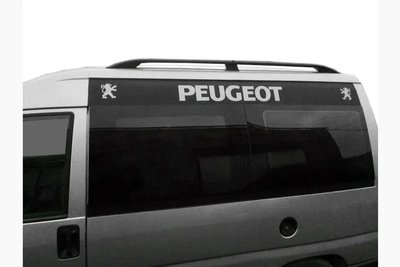 Рейлінги Peugeot Expert 1996 - 2007 коротка база чорний hpb024 фото