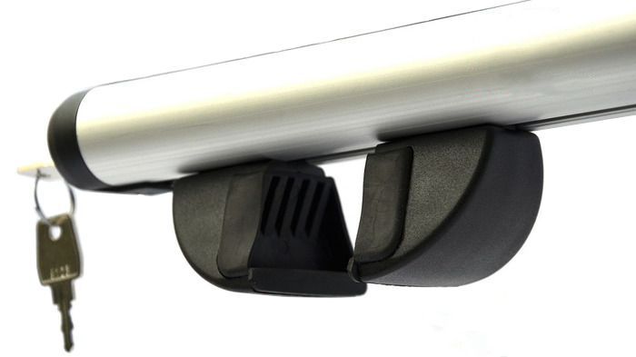 Багажник на крышу Toyota Kluger 2007-2013 на рейлинги Aero R-FIX130-Aero-8341 фото