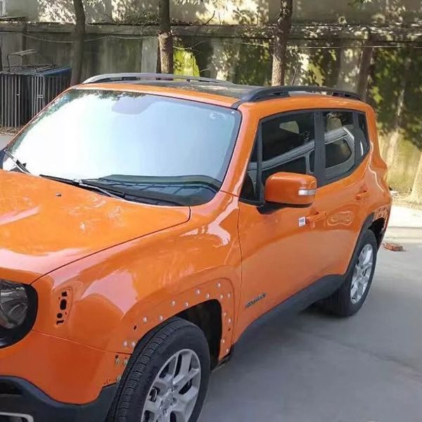 Рейлинги Jeep Renegade 2016- чорные YH-C-029B фото