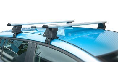 Багажник на гладкую крышу Hyundai Santa Fe 2 2006-2012 серый Asaf-130-1057 фото