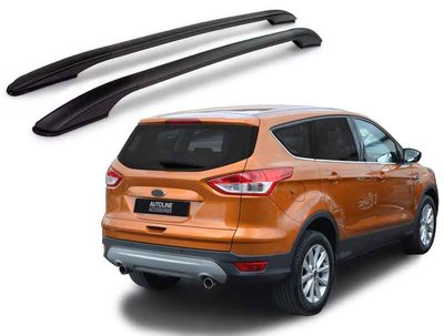 Рейлинги Ford Escape 2013-2019 черные YH-B-034 фото