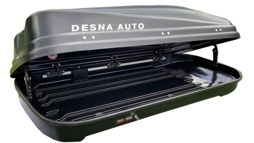 Автобокс Desna-Auto 480 л чорний двосторонній DA480BD фото