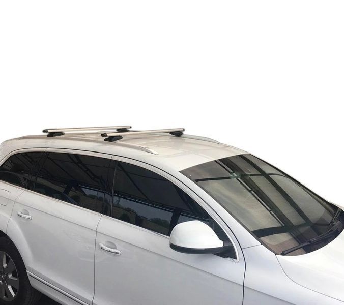 Багажник на крышу Hyundai Santa Fe 2012 - 2019 на интегрированные рейлинги Model-1004 фото
