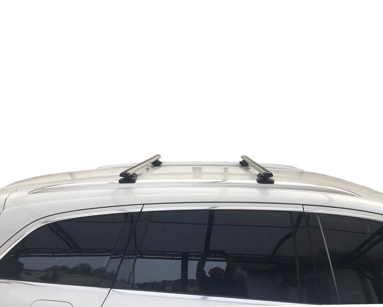 Багажник на крышу Hyundai Santa Fe 2012 - 2019 на интегрированные рейлинги Model-1004 фото