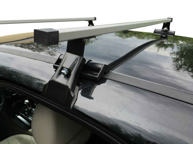Багажник на гладкую крышу Seat Leon 2005-2012 Lux CamelL-120-1813 фото