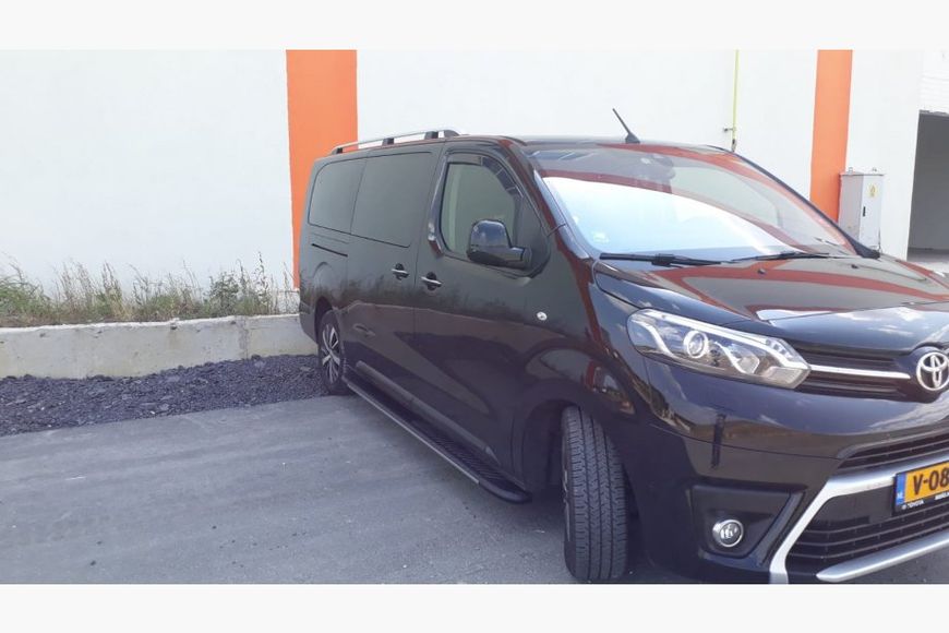 Рейлінги Opel Vivaro 2019- середня база сірий Skyport skp5161 фото