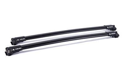 Багажник на крышу Mercedes-Benz C-klasa 2004-2006 (W203) Kombi на рейлинги Aguri Prestige S6-1463B фото