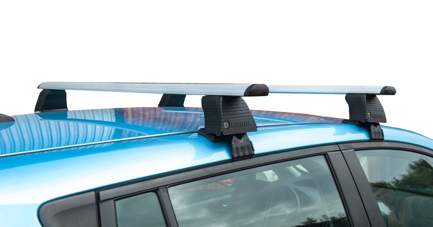 Багажник на гладкий дах Lada Vesta 2015- сірий Asaf-130-1071 фото