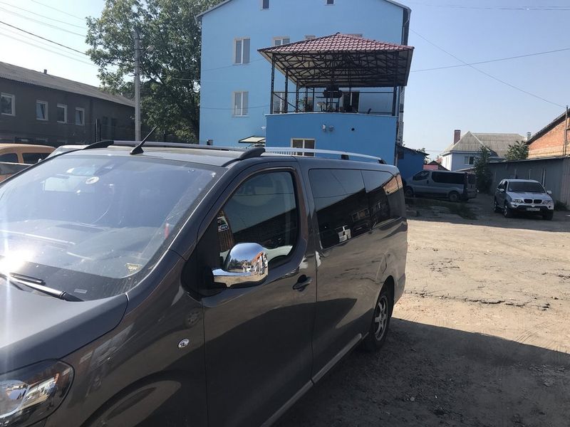 Рейлінги Citroen Dispatch 2017- довга база сірий hpc273 фото