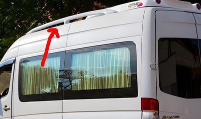Рейлінги Peugeot Boxer 2006-2025 коротка база під фарбування 2523-530-1 фото