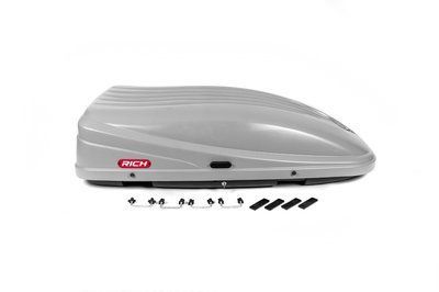 Автобокс RICH 390 л серый матовый box-rich-390-grm фото