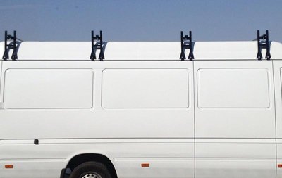 Багажник на крышу Mercedes-Benz Sprinter 1995-2006 на водосток 4 шт. BMS фото