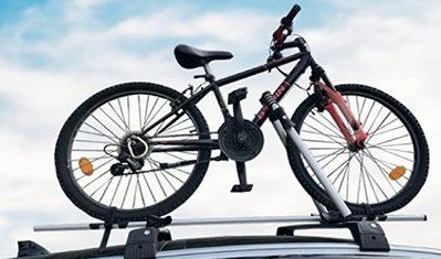 Кріплення для велосипеда на багажник, велокріплення сіре KVNP фото