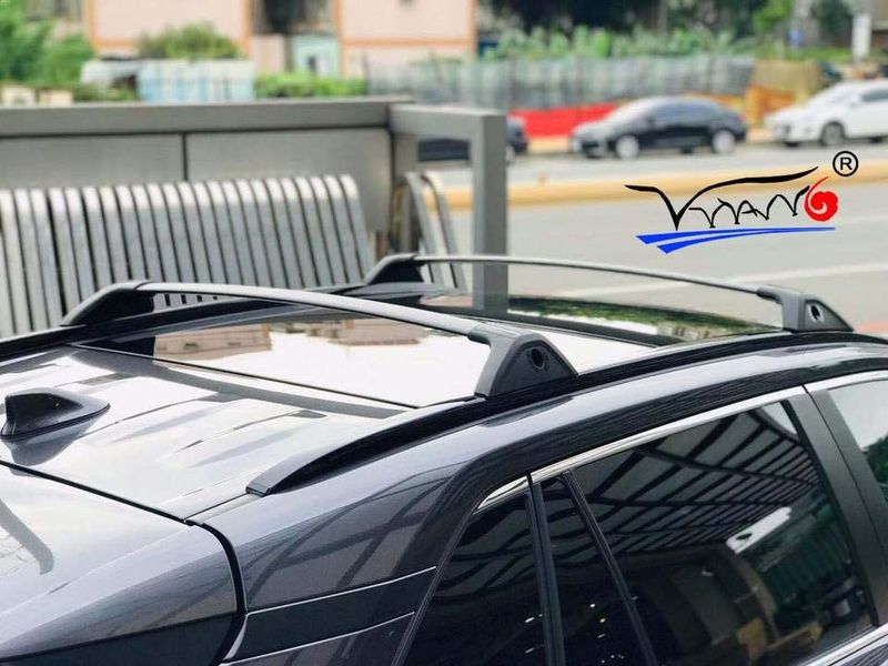 Багажник на дах Toyota Rav-4 2019- чорний YH-B-028 фото