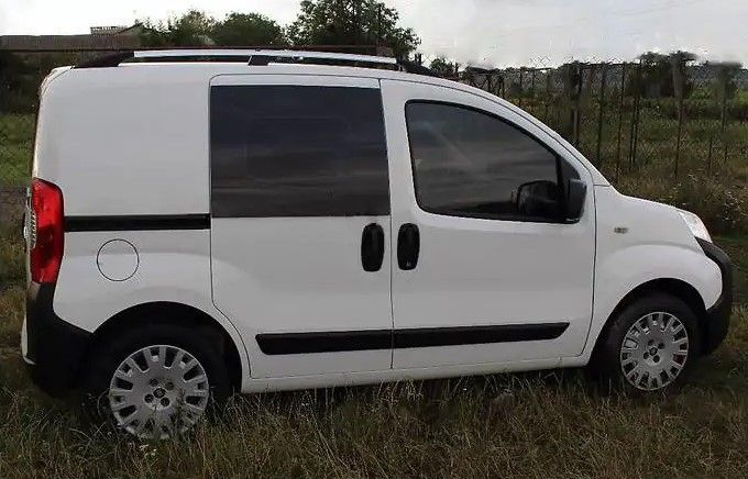 Рейлинги Fiat Fiorino 2008- хром hpc017 фото