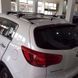 Багажник на крышу BMW X5 2007-2013 черный на интегрированные рейлинги WingV2-110-1047 фото 4