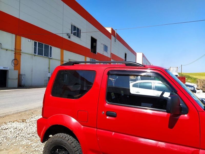 Рейлінги Suzuki Jimny 1998-2018 чорний Skyport skp88016 фото