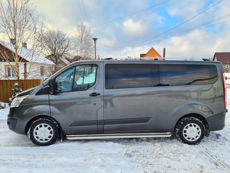 Рейлінги Ford Custom 2013- коротка база сірий hpc037 фото