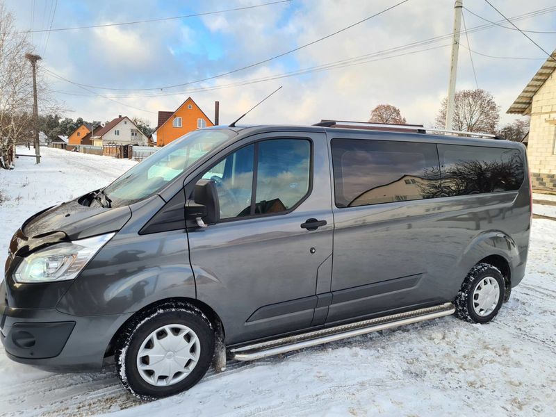 Рейлінги Ford Custom 2013- коротка база сірий hpc037 фото