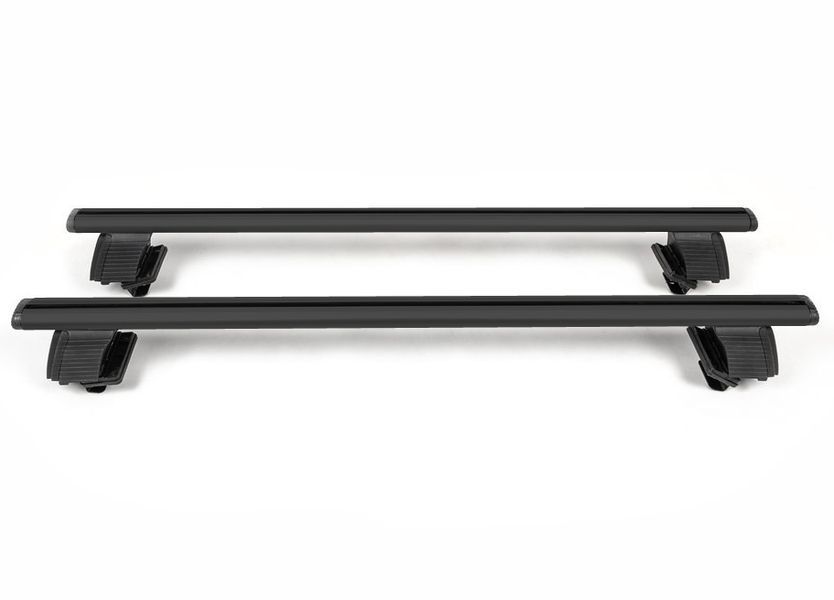 Багажник на гладкий дах Seat Toledo 2005-2012 чорний Asaf-130-1124-Black фото